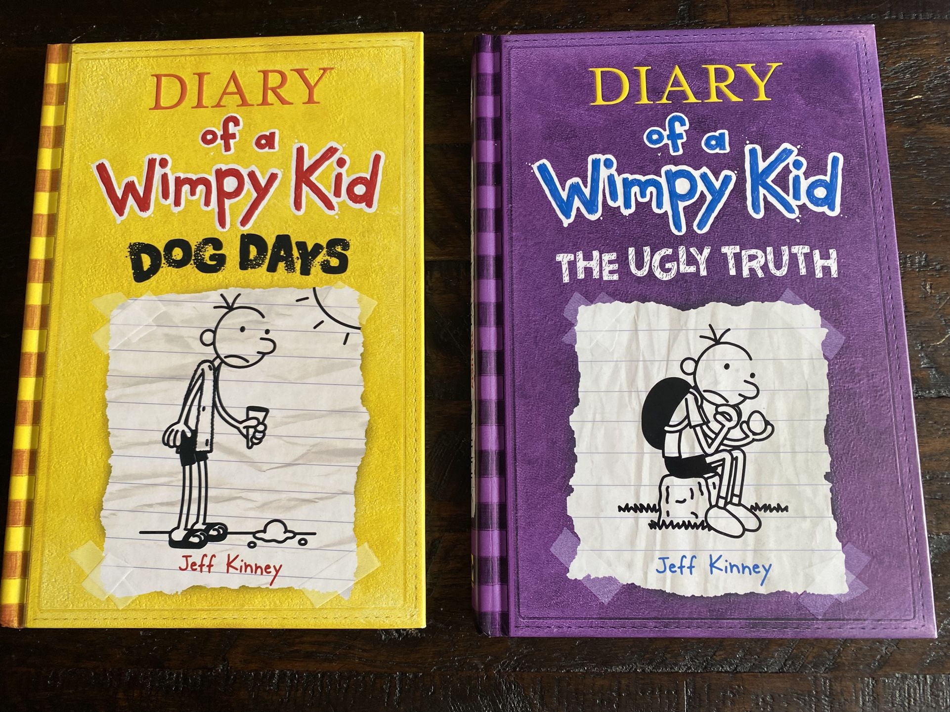 📕Diary of a Wimpy Kid Books x5 (4 NEW/1 USED)