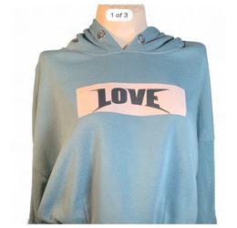 Blue ladies sweatshirt