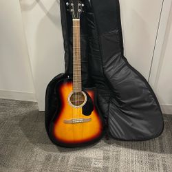 Fender FA-125CE Acoustic  Guitar + Bag – Great Condition