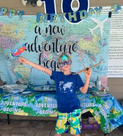 ADVENTURE 🌍 travel ✈️Party Set🎂