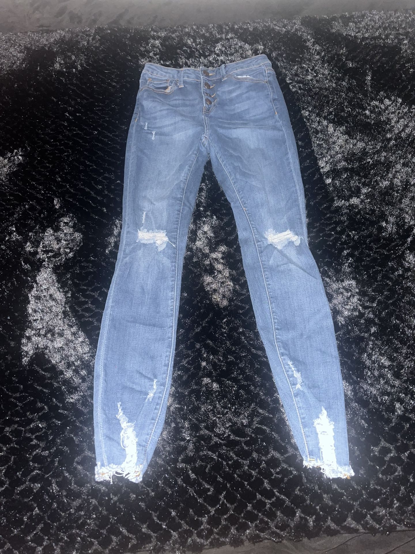 Blue Simple Society Skinny Jeans Size 1/25