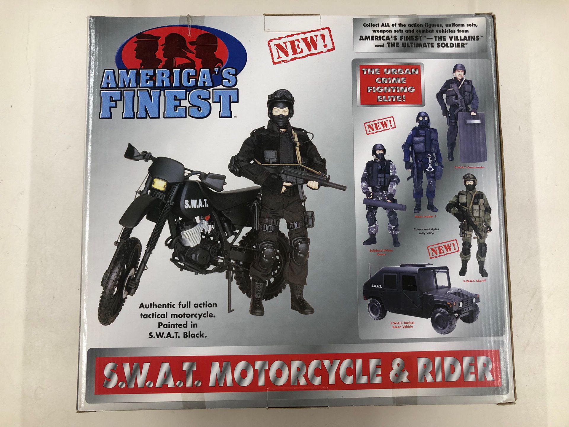 21st Century Tots America's Finest S.W.A.T Motorcycle & Rider