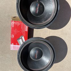18” Speakers And Amp