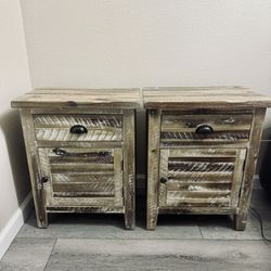 Rustic/Farmhouse Nightstands 