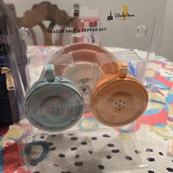 Disney Teacup Salt And Pepper