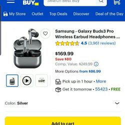 New Samsung Galaxy Buds3Pro 