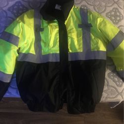 Size m Work Reflector Jacket