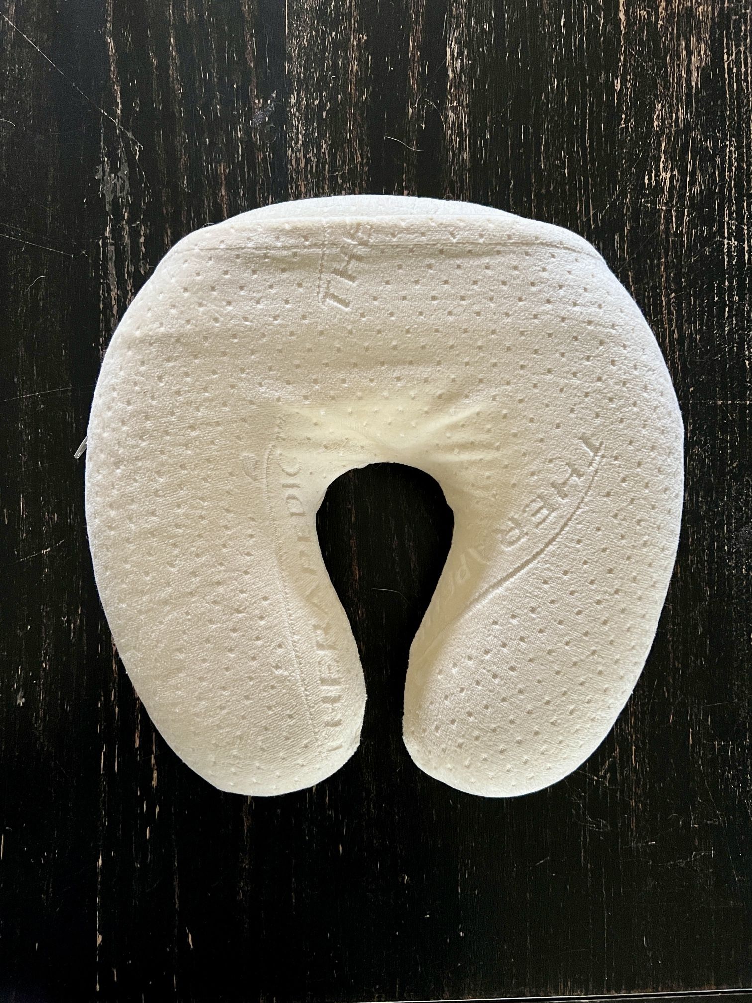 Therapedic memory foam travel pillow