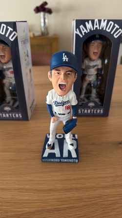 Yamamoto 2025 World Champion Starters Bobblehead Series