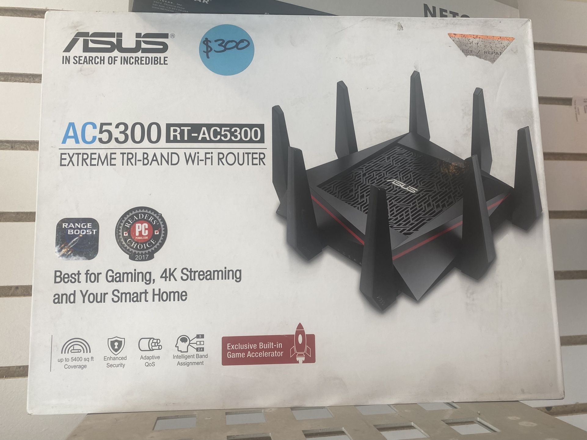 ASUS AC5300 Extreme Tri-band Wifi Router