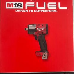 MILWAUKEE M18-1/2" Mid-Torque Impact Wrench w/ Friction Ring (tool only)