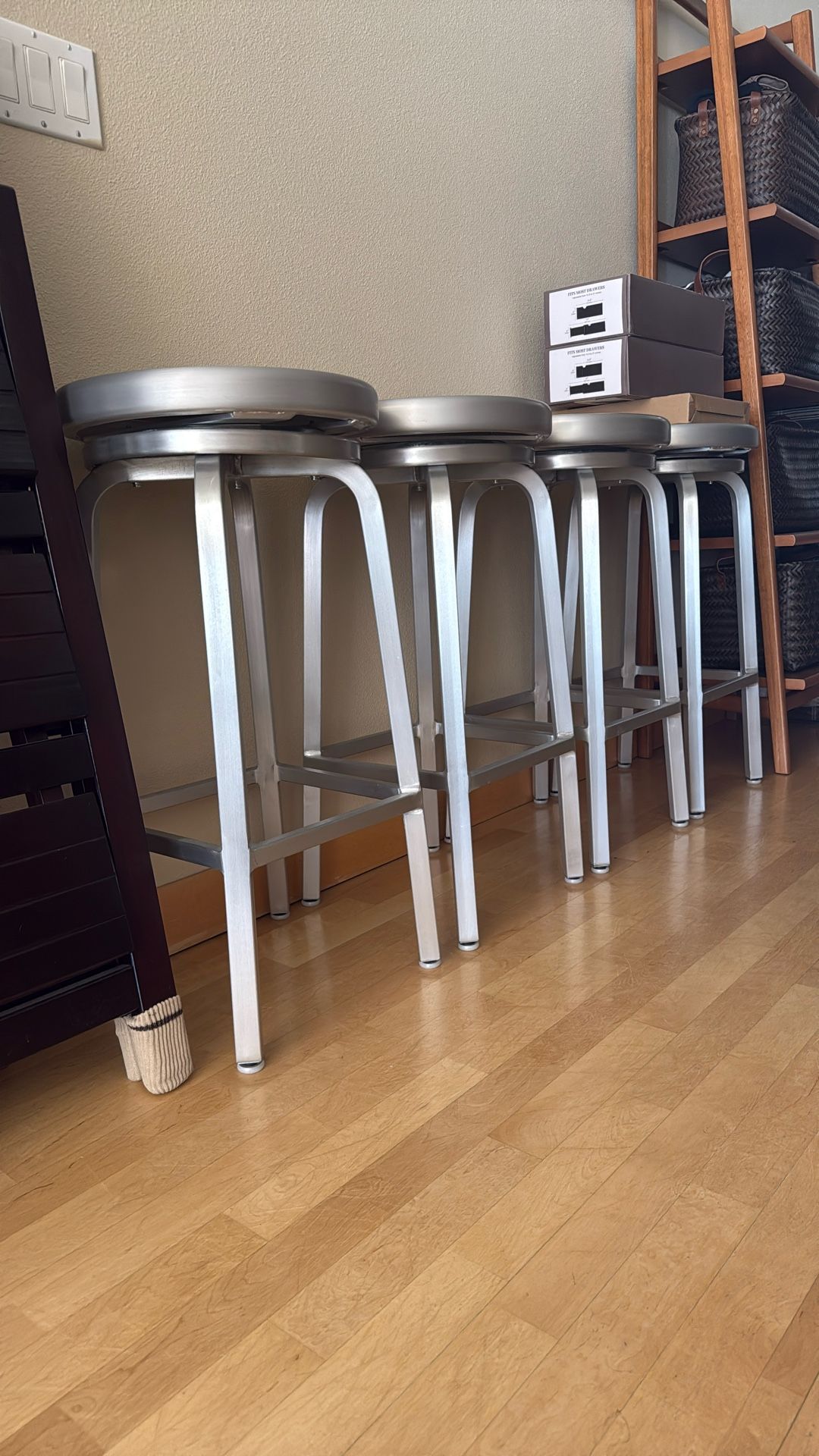 Stainless Steel metal stools