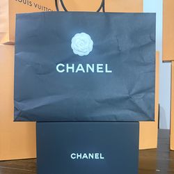 Chanel box and bags gift bags