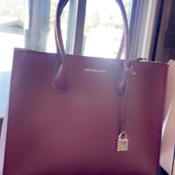 Michael Kors Purse (Dark Red)