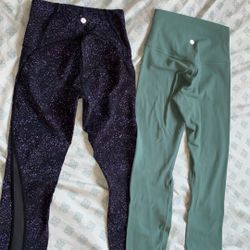 Lululemon  Talla 4. $29.99 Cada Uno Buena Condicione