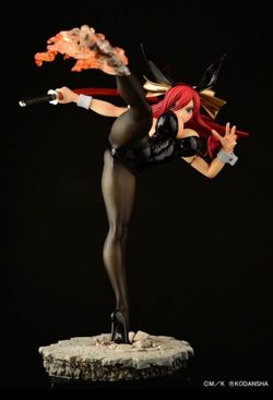 Erza Scarlet Fairy Tail 1/6-Scale Orca Toys Bunny Girl Figure UNOPENED