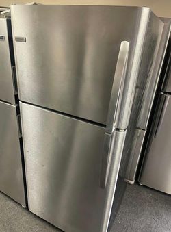 Top Mount Fridge Stainless Frigidaire Energy Efficient