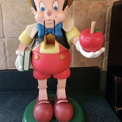 Disney Pinocchio Wooden Nutcracker by Kurt S Adler.  Disney Vintage Collectible