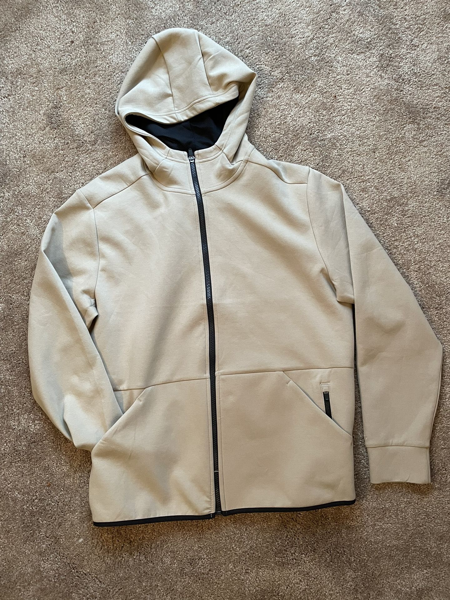 DSG Grey Mens Hooded Zip up Jacket Size Medium. Like New.