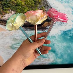 $7  O 3x $20 Rose Pens Lapiceros 