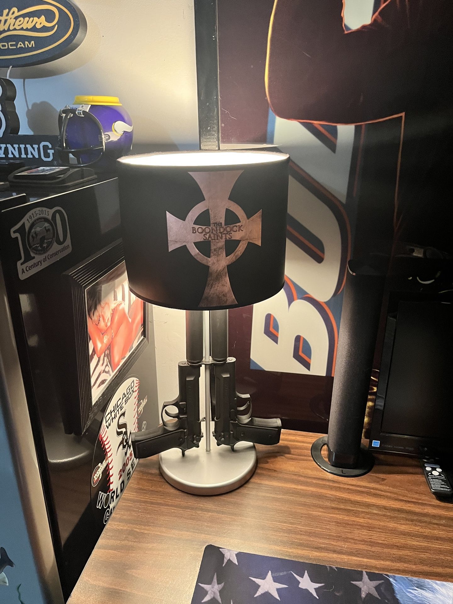 Boondock Saints Pistol Lamp