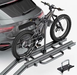 2pcs Bicycle Carrier For Car With Ramp | Foldable & Lockable Bike Racks | Yzona  SKU:  ‎XBCR-0010