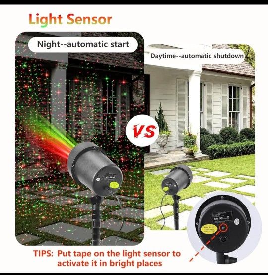 Luz Projector Decorativa Navidad 