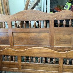 Queen Wooden Bed Frame