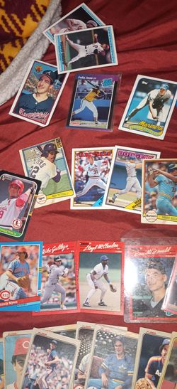 baseball cards  late 1980"