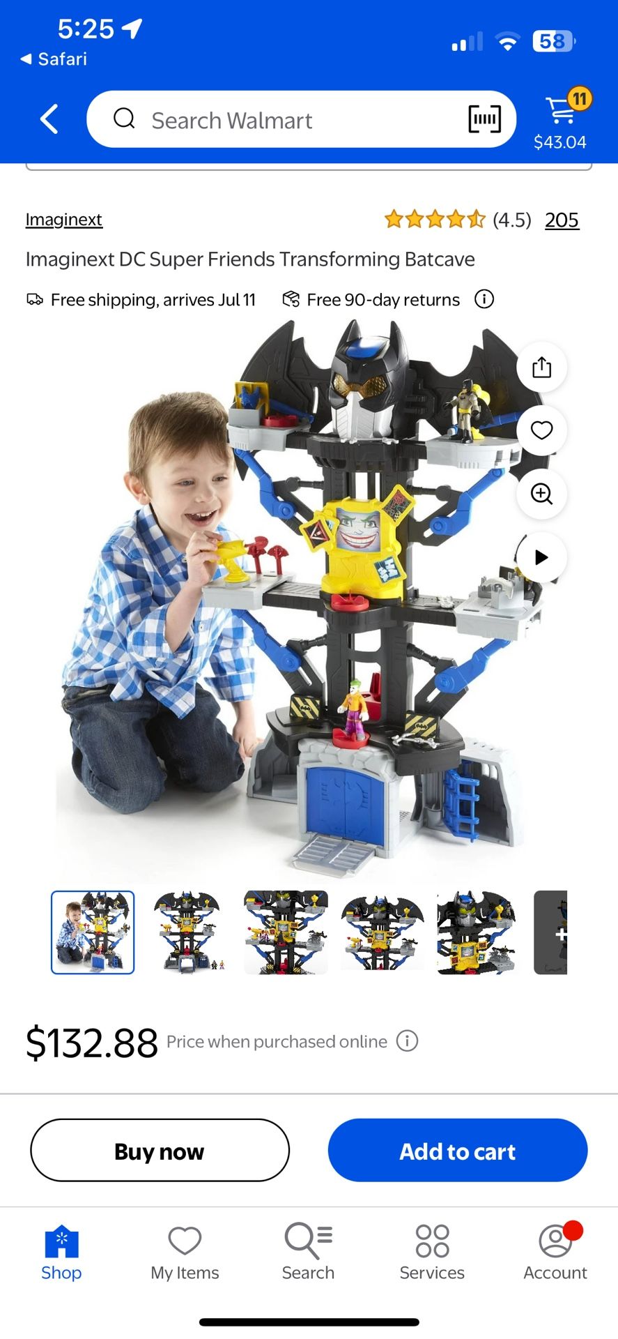 BATMAN Toys/ Collectible “Imaginext” DC Super Friends Transforming Batcave