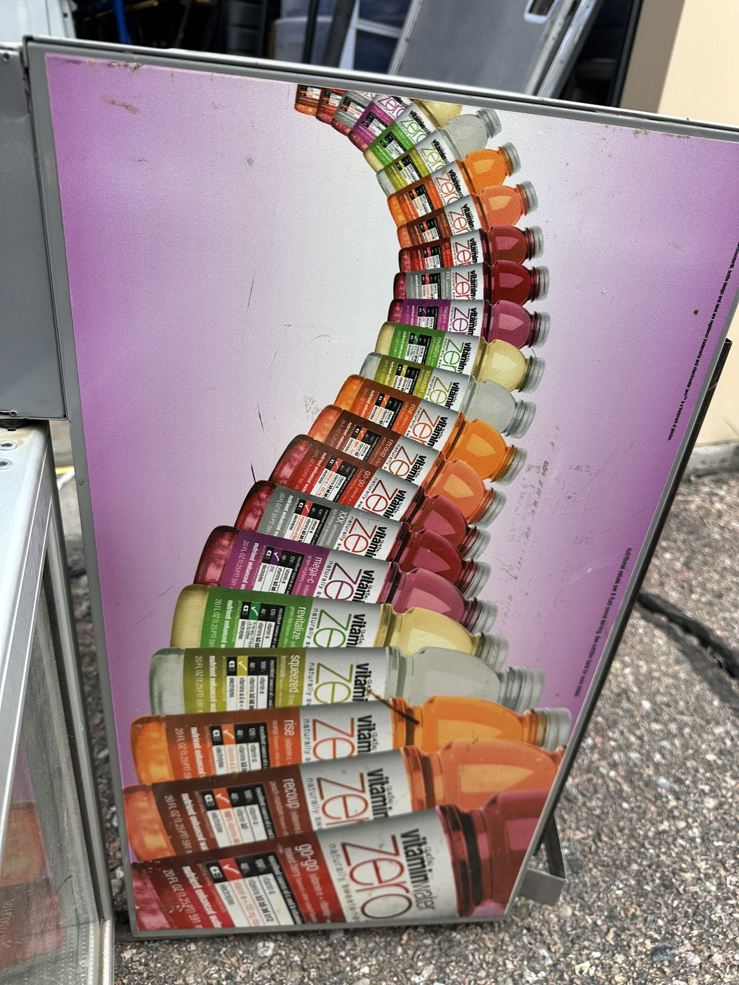 Vitamin water mini fridge