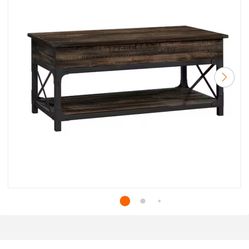 Liftable coffee table