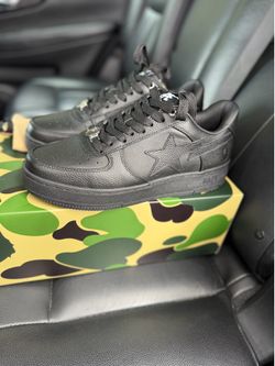 A Bathing Ape Bape Sta Triple Black