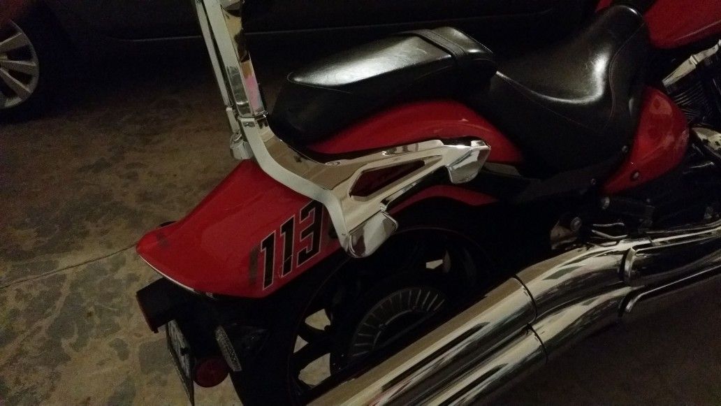 Yamaha raider unicorn backrest deals