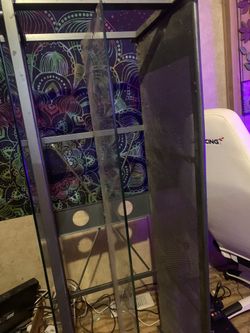 Glass Entertainment Center 