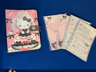 Hello kitty binder journal set