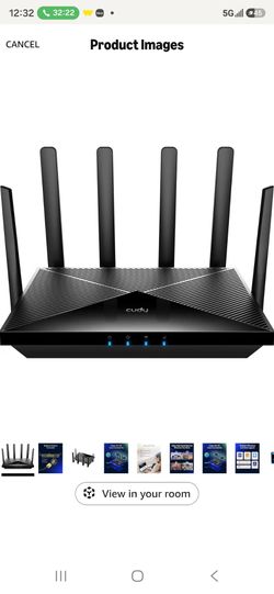 Cudy 4G Cat 6 AC1200 Wi-Fi 5 Router, Dual Nano SIM Slots, LT700