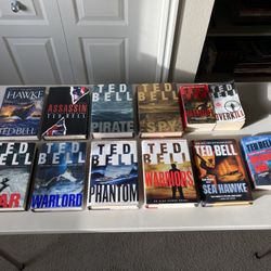 Ted Bell Alex Hawke Books Series 