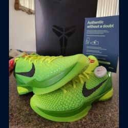 Zoom Kobe Grinch size 8.5,9.5,10 (NO TRADES)