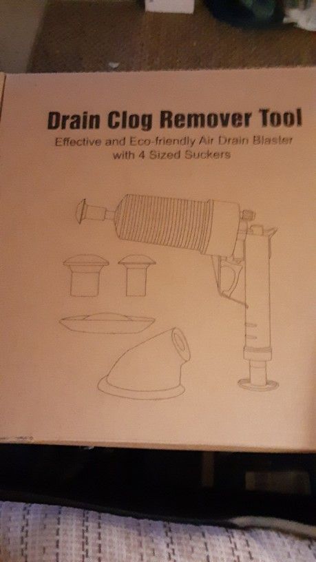 Drain Clog Removal Kit