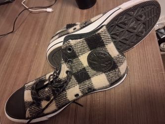 Converse x Woolrich Collab Hightops $45 Size w8 m6