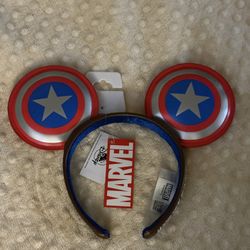 Disney Ears Headband - Marvel - Captain America 