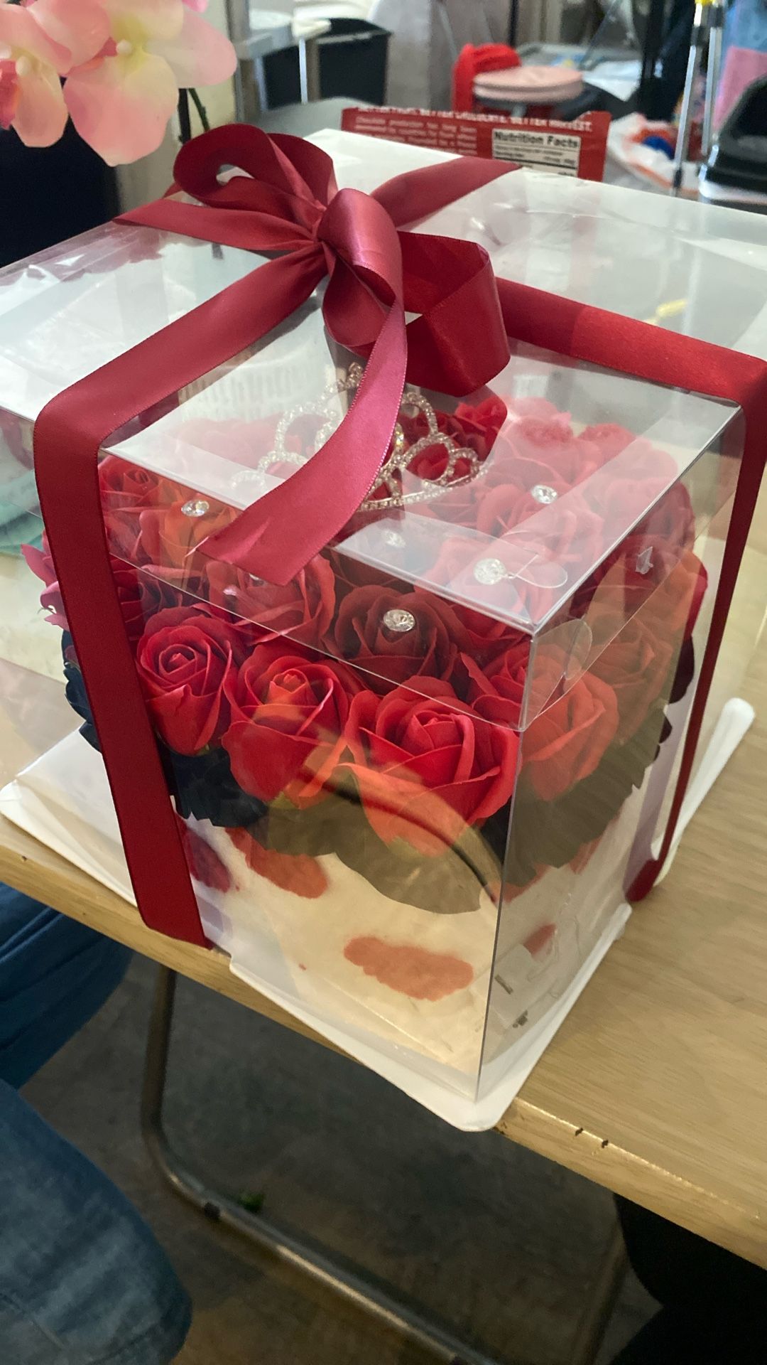 Heart Rose Light Up Boquet 