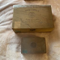 Antique Cigar Boxes 
