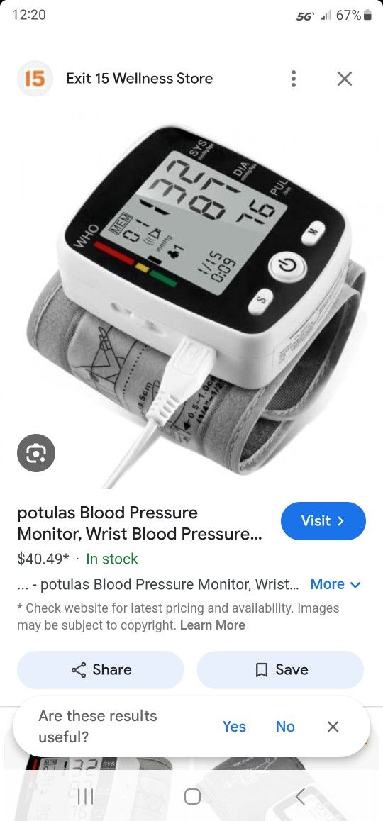 Para Medir LA Presion En Buenas Condiciones Con Su Cable Para Cargar 2×$40