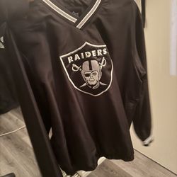 raiders windbreaker 