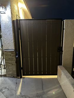 Custom Metal Gate Install