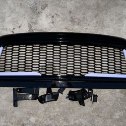 Dodge Ram LED Drl Honey Mesh Front Grille Grill Patilla De Coche 2009 To 2012 