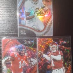 Kyler Murray, Julio Jones, DK Metcalf  3 Card Lot! Select Prizms