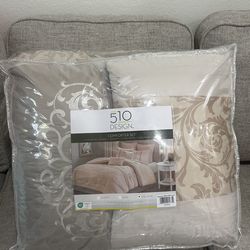 8 Piece Cal King Comforter Set